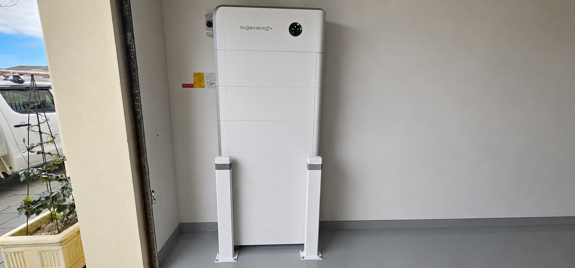 Sigenergy battery storage system installed by Helios Electrical Group